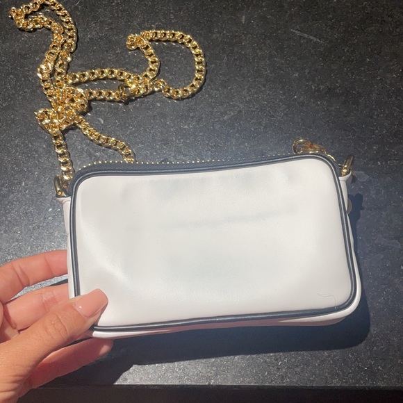 Moschino crossbody leather with black text - Picture 7 of 12